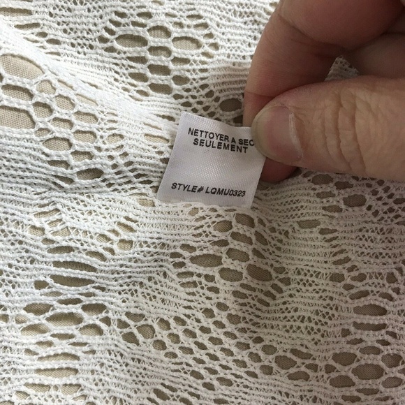 Laundry by Shelli Segal Linen Crop Jacket Small - Picture 6 of 6